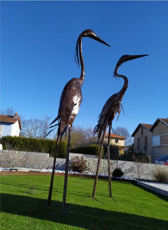 sculpture-acier-herons